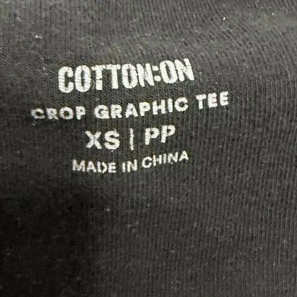 Bundle Of Two Cropped Cotton On Size XS Tops Fits great - Picture 7 of 7